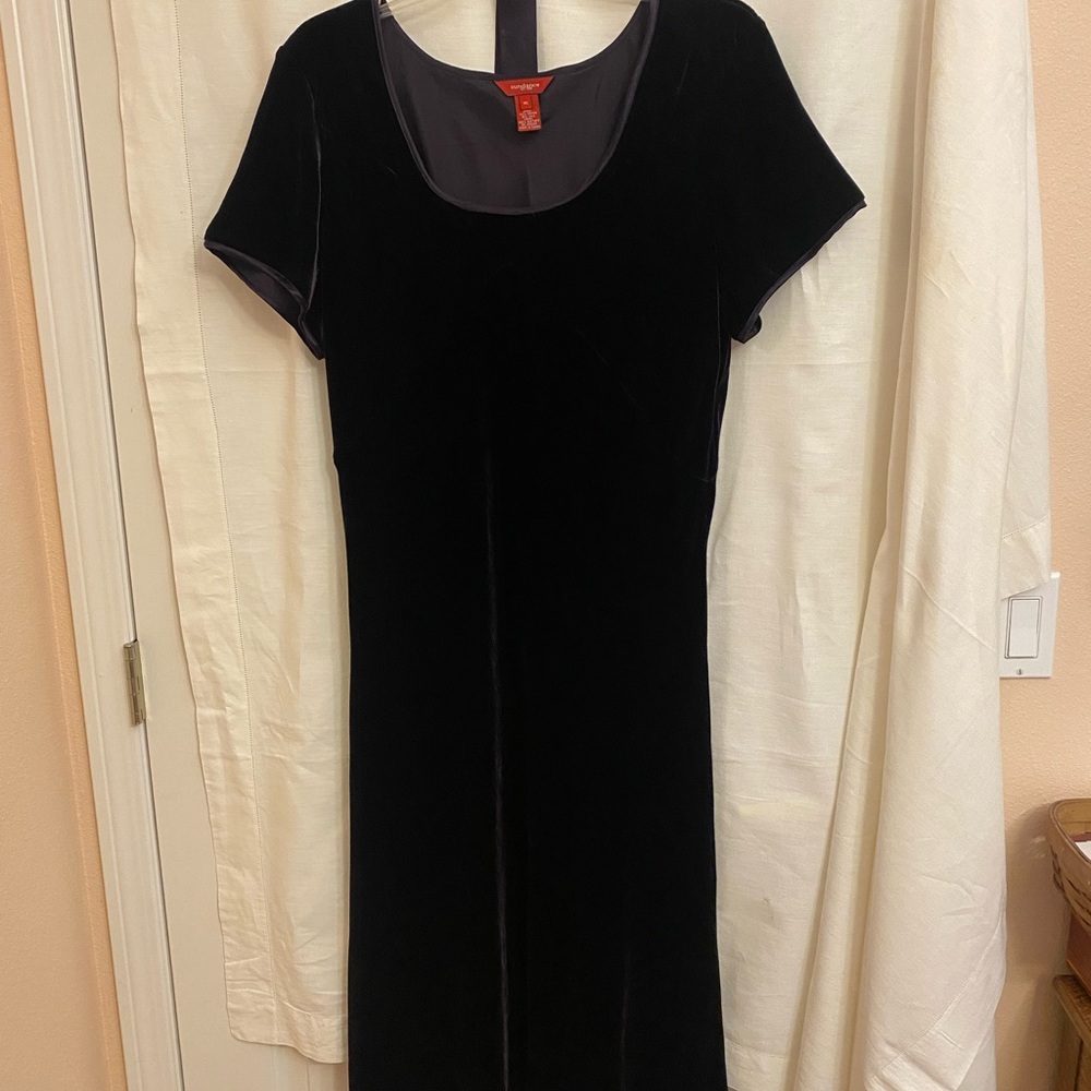 Sundance Deep Purple Velvet Dress